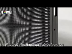 โครงการปรับปรุงป้ายปรับปรุงกันน้ํา ด้านนอกจอ LED P10 สีเต็ม โครงการโฆษณาไร้สาย LED Screen